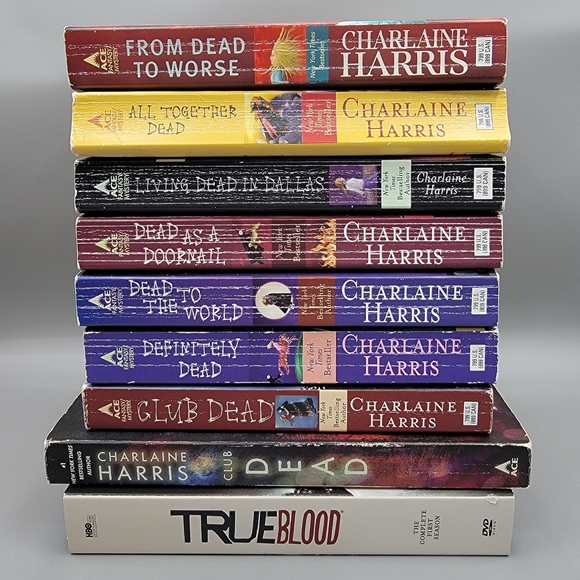 Accents | True Blood Charlaine Harris Books Dvd Set Season One Hbo ...